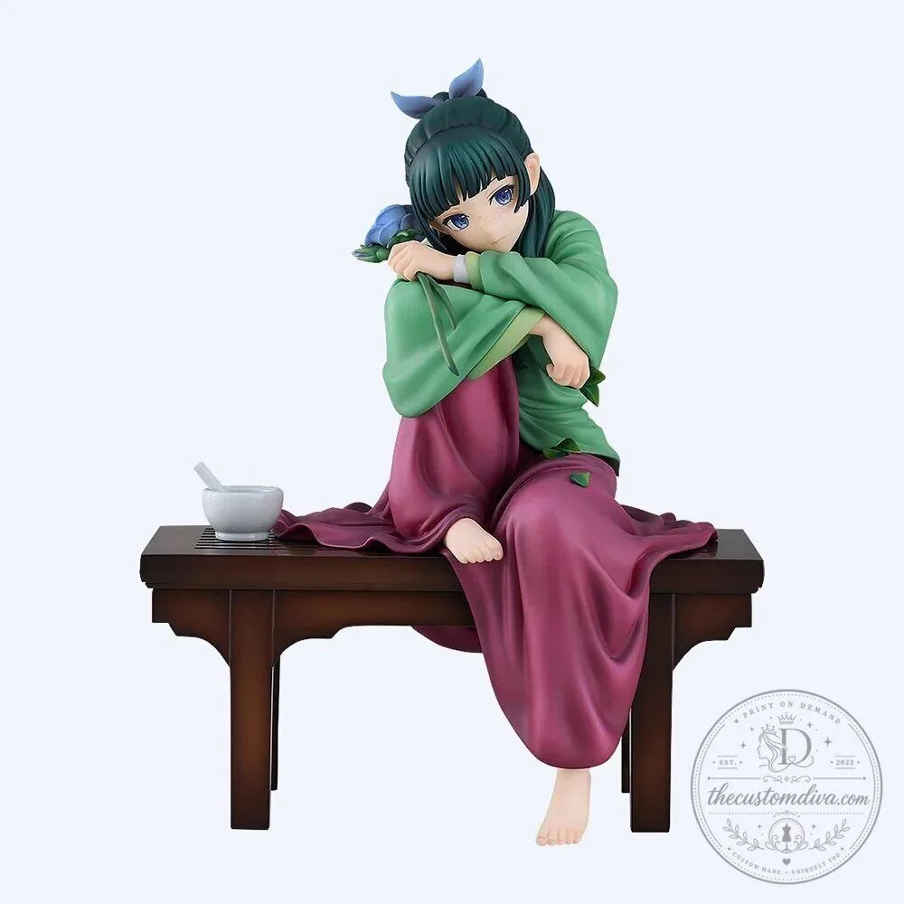 The Apothecary Diaries Maomao Anime Character Sitting Pose Collectible Figurine
