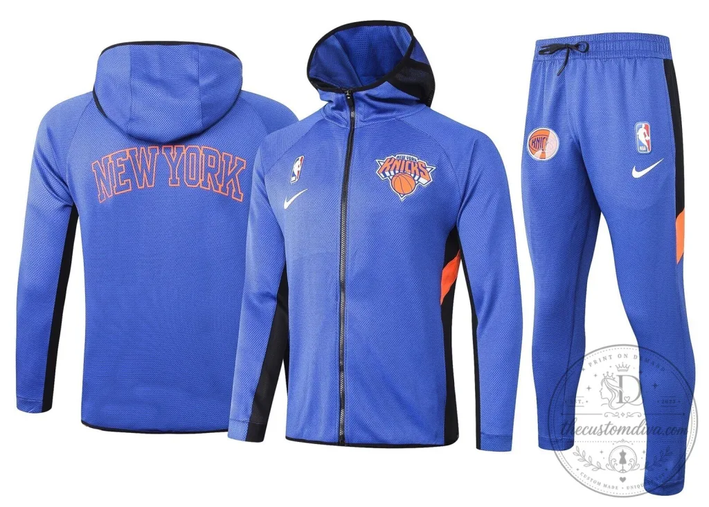 New York Knicks NBA Therma Flex Training Hoodie New York Knicks NBA Therma Flex Training Hoodie