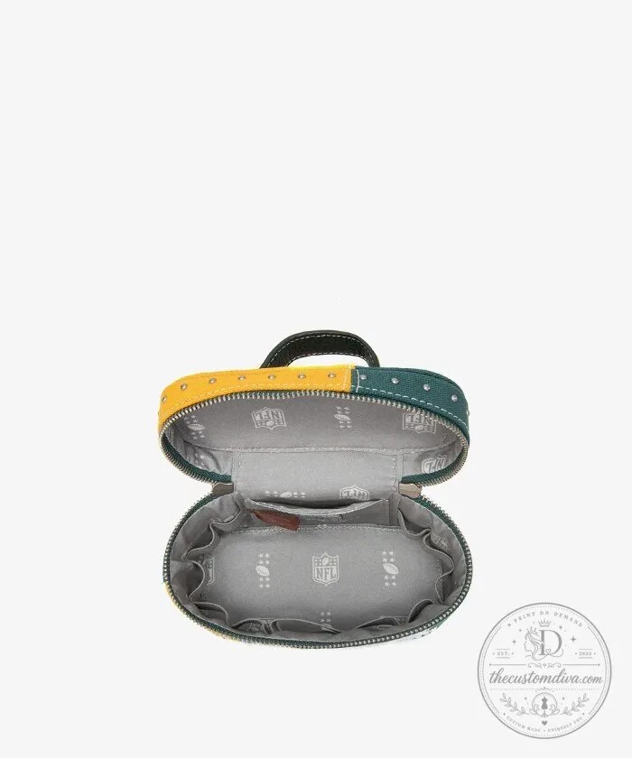 Green Bay Packers NFL Football Team Canvas Crossbody Bag with Adjustable Strap 15 Green Bay Packers NFL Football Team Canvas Crossbody Bag with Adjustable Strap