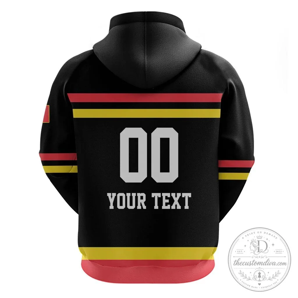 Belgium National Football Team Lion Crest Black Hoodie 10 Belgium National Football Team Lion Crest Black Hoodie