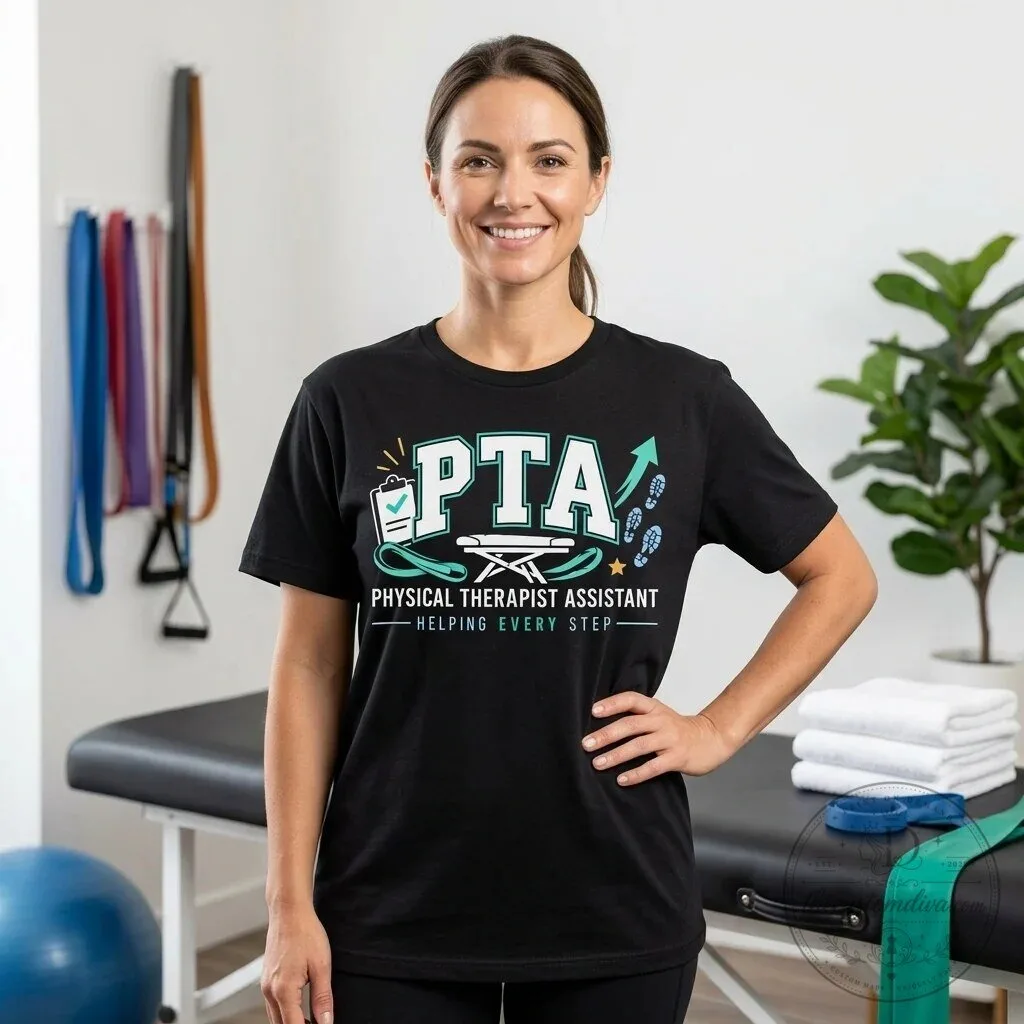 Physical Therapist Assistant Helping Every Step Medical Gift T-Shirt 1 Physical Therapist Assistant Helping Every Step Medical Gift T-Shirt
