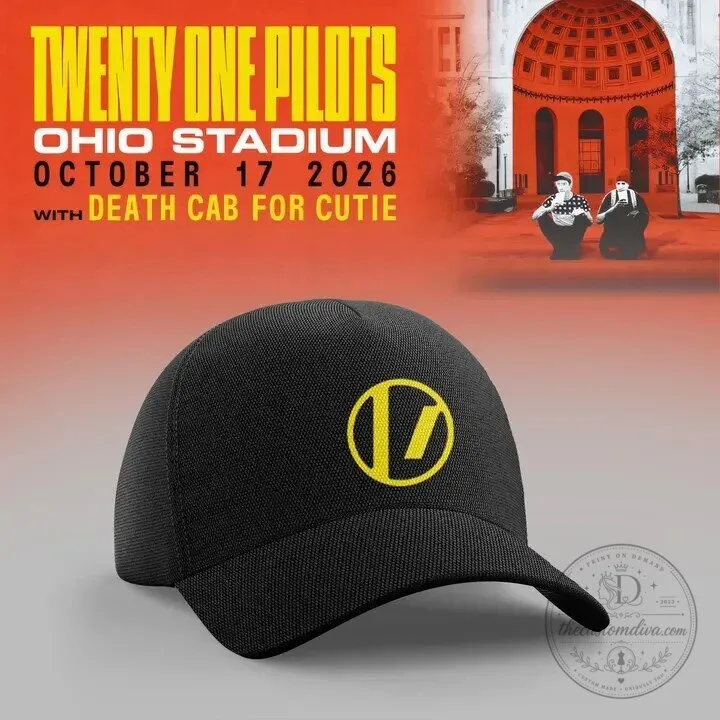 Black T-Shirt for October 2026 Tour at Ohio Stadium by Twenty One Pilots 7 Black T-Shirt for October 2026 Tour at Ohio Stadium by Twenty One Pilots