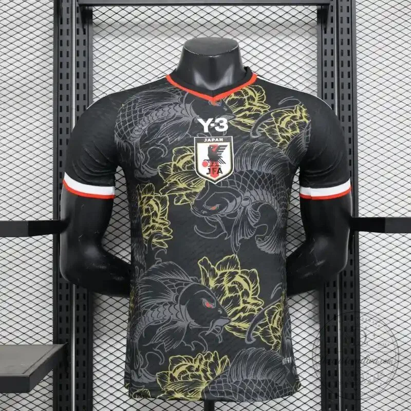 Japan National Football Team Y-3 Special Edition Soccer Jersey 4 Japan National Football Team Y-3 Special Edition Soccer Jersey
