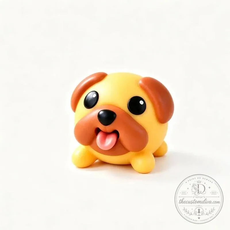 Funny Squeeze-to-Pop Tongue Pug Dog Fidget Toy Stress Relief 6 Funny Squeeze-to-Pop Tongue Pug Dog Fidget Toy Stress Relief