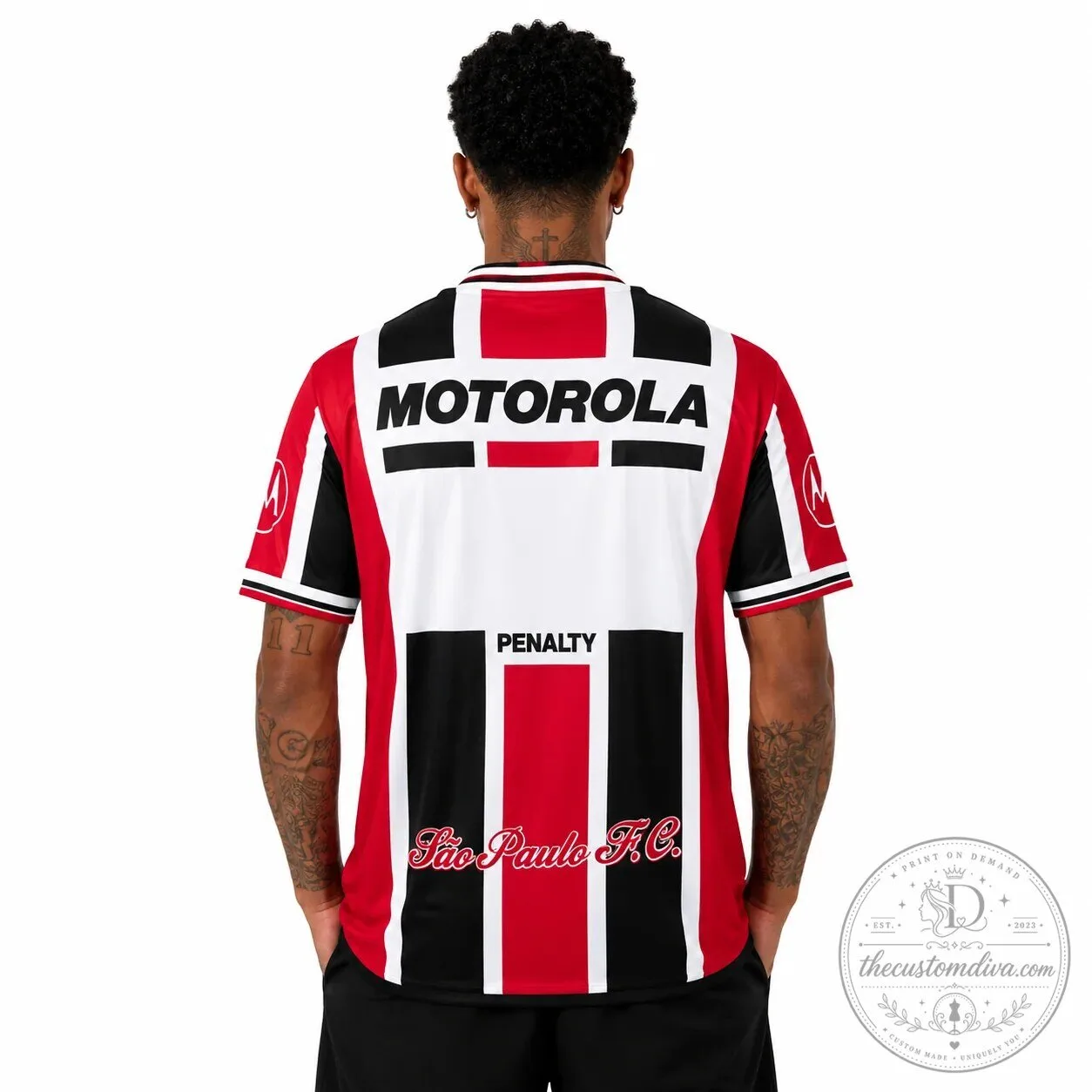 Sao Paulo Football Club Retro Away 2000 Fan Football Jersey 7 Sao Paulo Football Club Retro Away 2000 Fan Football Jersey