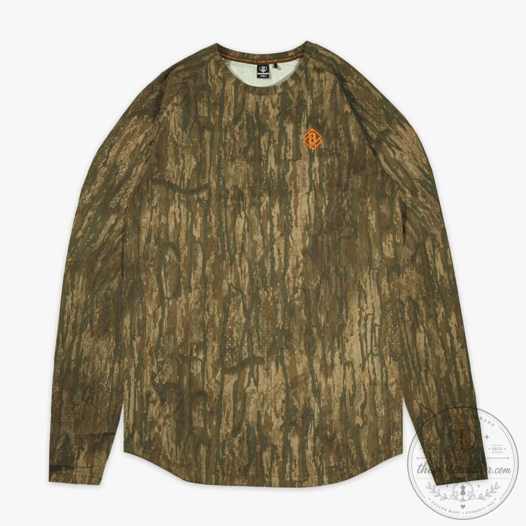 Realtree Legacy Diamond Tech Camouflage Long Sleeve Shirt for Men Realtree Legacy Diamond Tech Camouflage Long Sleeve Shirt for Men