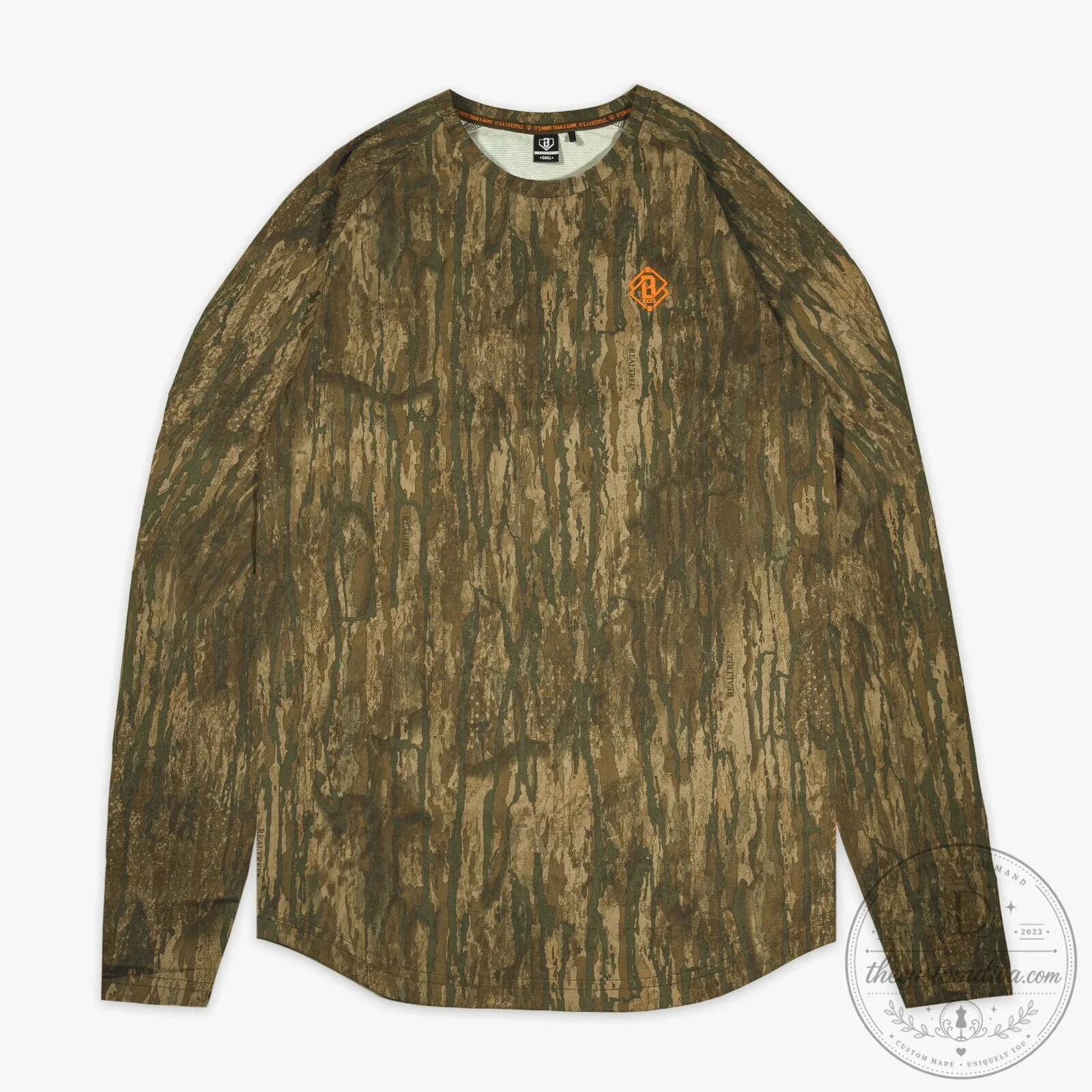 Realtree Legacy Diamond Tech Camouflage Long Sleeve Shirt for Men
